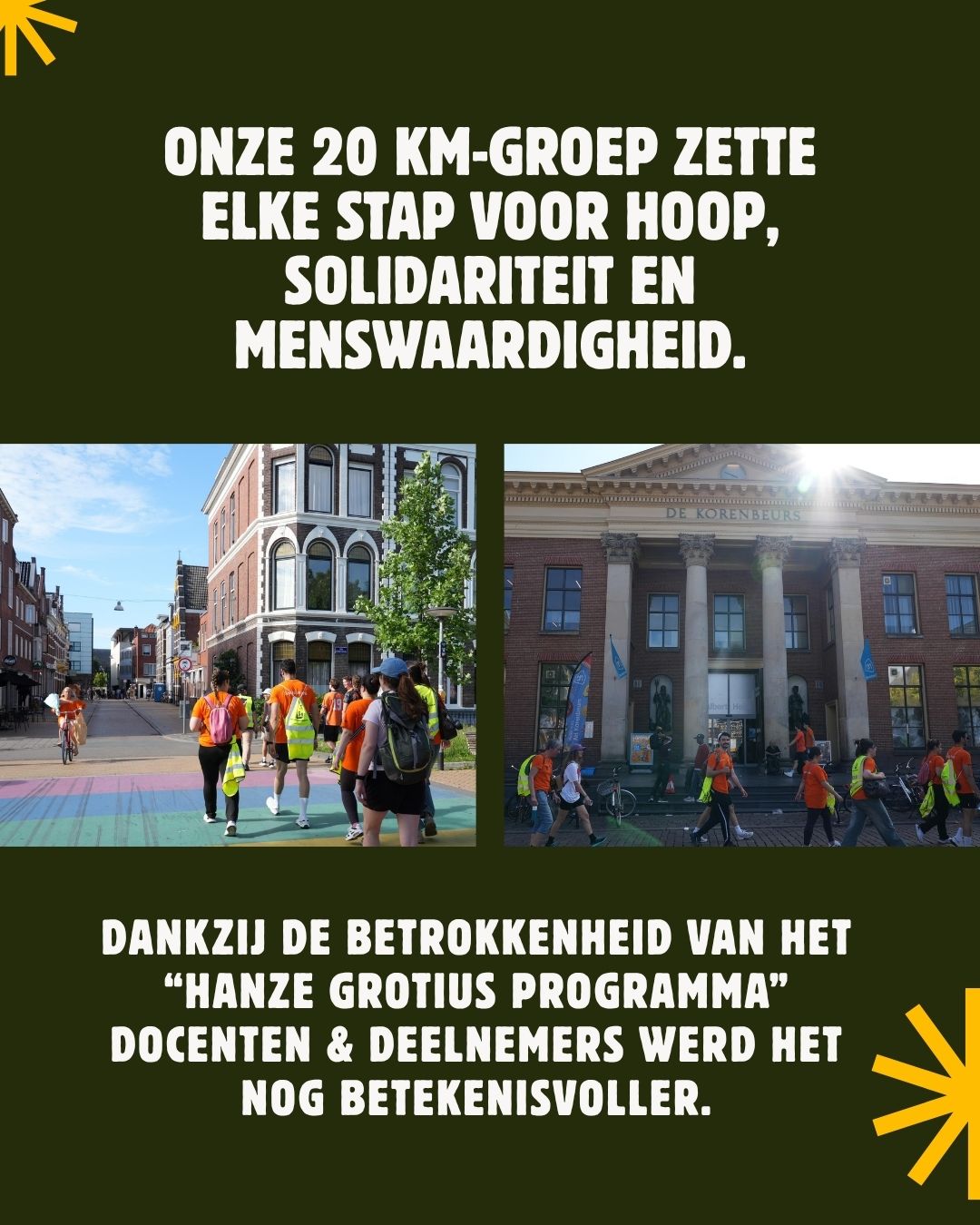 Stichting De Noordelijke Horizon loopt mee tijdens de Nacht van de Vluchteling - 3
