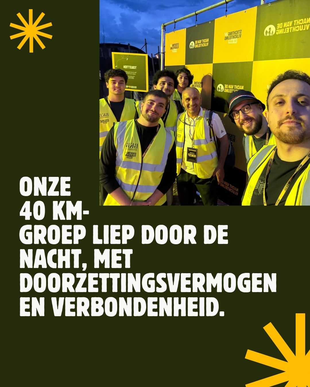Stichting De Noordelijke Horizon loopt mee tijdens de Nacht van de Vluchteling - 4